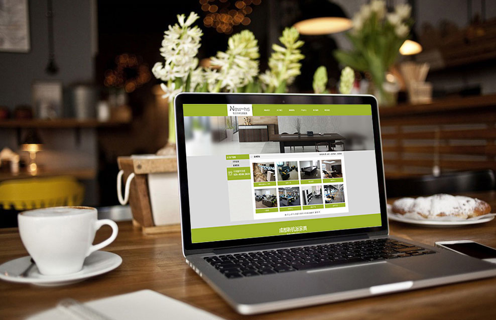 成都新杭派家具公司品牌網站建設案例